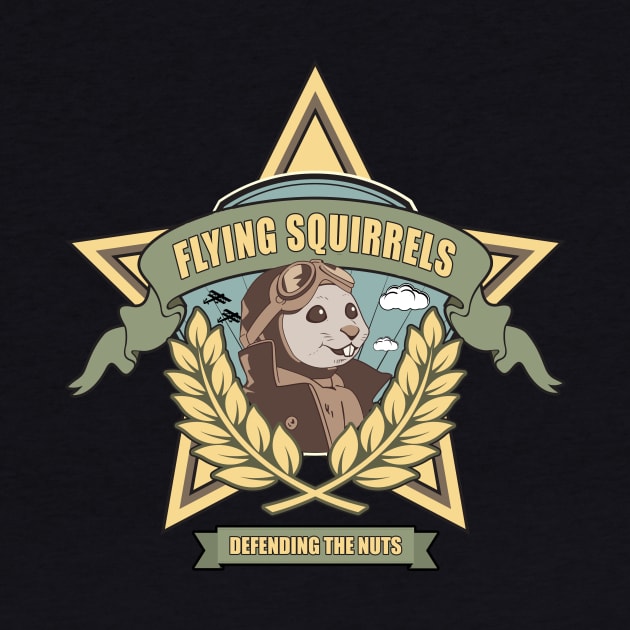 Flying Squirrel Squadron by Cosmo Gazoo